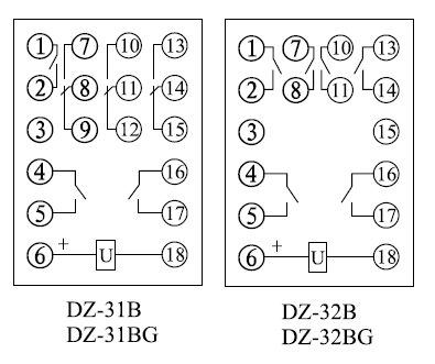 DZ-32B接線圖