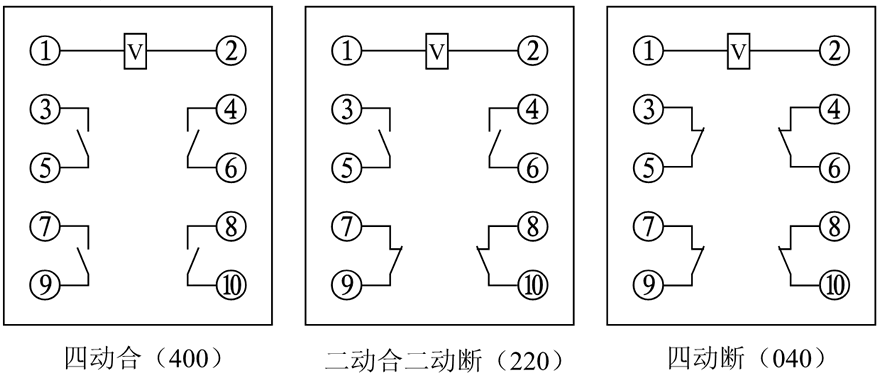 DZ-62/40內部接線圖