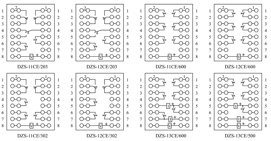 DZS-12CE/302內部接線圖