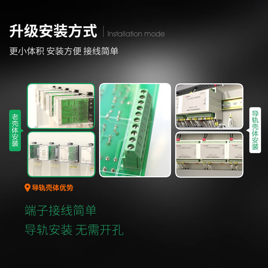 SRS-220VAC-1Z-8A導軌安裝結構