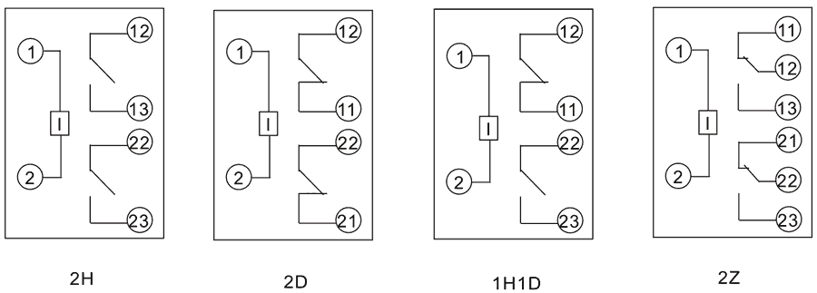 HDLN-2-2H-3內部接線圖