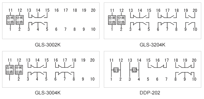 GLS-3004K內部接線圖