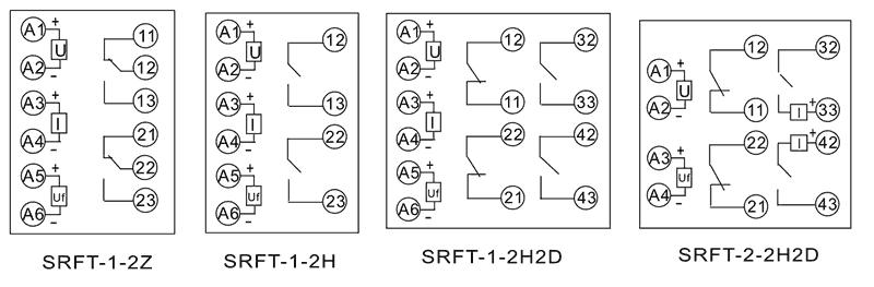 SRFT-3-2Z內部接線圖