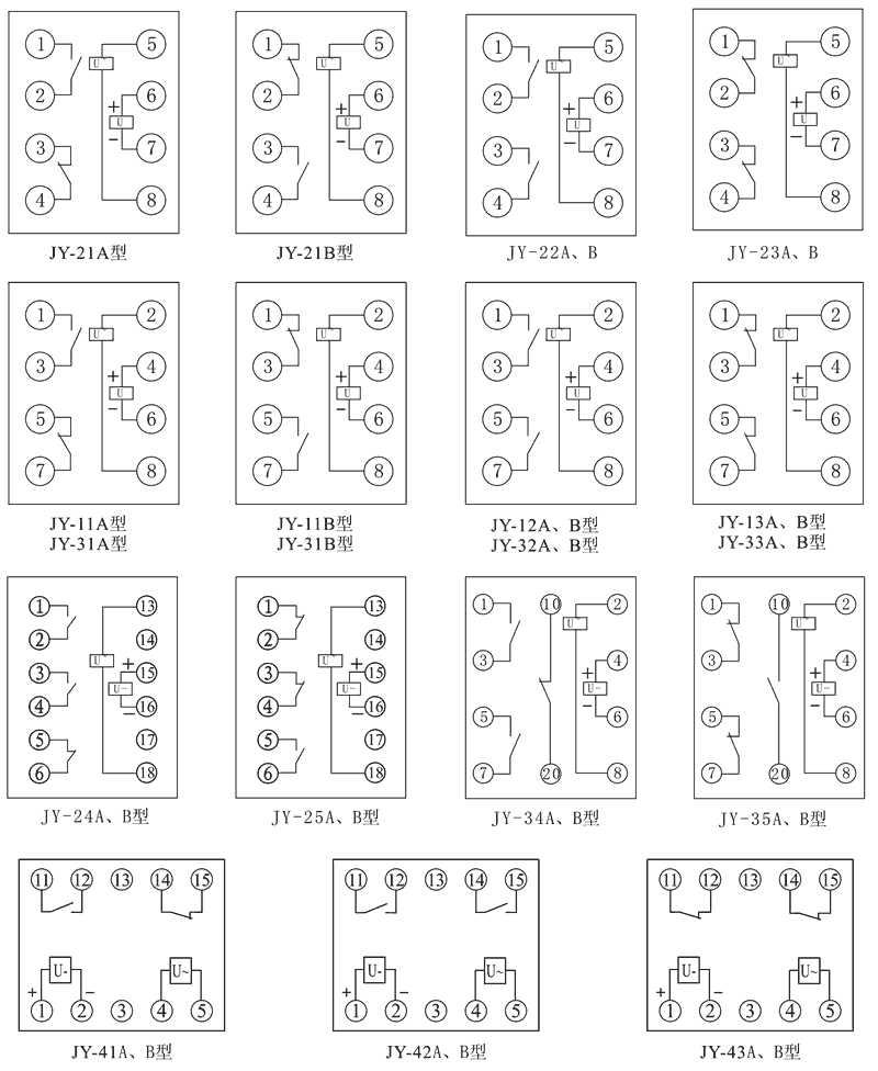 JY-35B內部接線圖