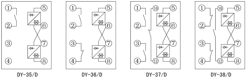 DY-35/D內部接線圖