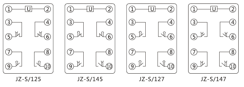 JZ-S/125內部接線圖