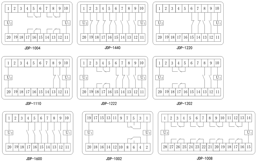 JDP-1202內部接線圖