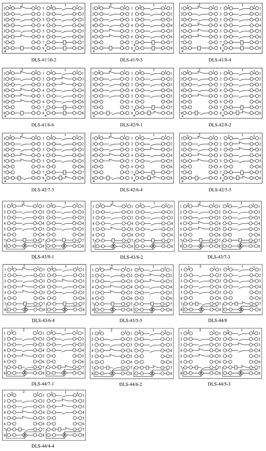 DLS-43/6-4內部接線圖